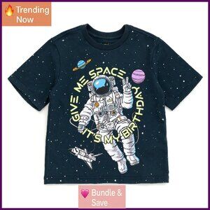 Birthday Graphic Tee 100% Cotton Crewneck Toddler to Big Kid Sizes